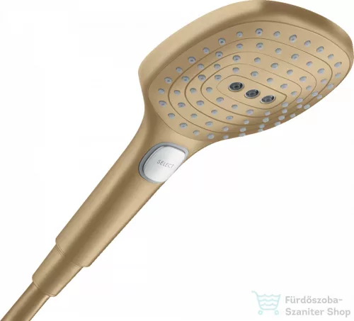 Hansgrohe Raindance Select E 120 3Jet kézizuhany, szálcsiszolt bronz 26520140
