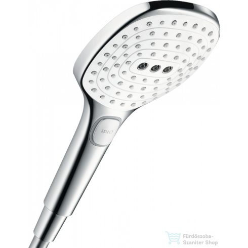 Hansgrohe Raindance Select E 120 3Jet kézizuhany, fehér/króm 26520400