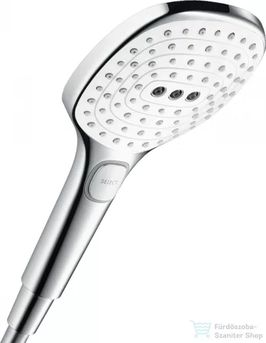 Hansgrohe Raindance Select E 120 3Jet kézizuhany, fehér/króm 26520400
