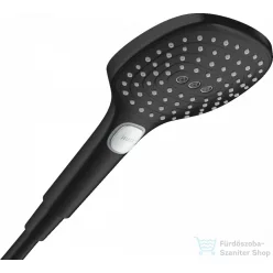   Hansgrohe Raindance Select E 120 3Jet kézizuhany, matt fekete 26520670