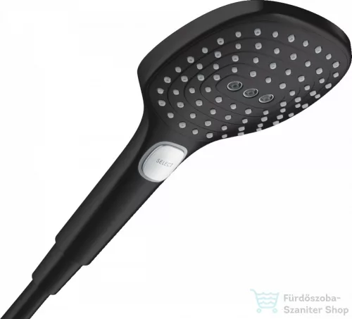 Hansgrohe Raindance Select E 120 3Jet kézizuhany, matt fekete 26520670