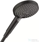 Hansgrohe Raindance Select S 120 3jet kézizuhany, matt fekete 26530670