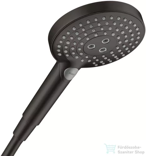 Hansgrohe Raindance Select S 120 3jet kézizuhany, matt fekete 26530670