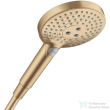   Hansgrohe Raindance Select S 120 3jet Ecosmart kézizuhany, szálcsiszolt bronz 26531140