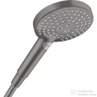 Hansgrohe Raindance Select S 120 3Jet EcoSmart kézizuhany, szálcsiszolt fekete 26531340