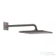Grohe Rainshower Mono 310 Cube 31x31 cm-es fejzuhany 42,2 cm-es zuhanykarral,Hard Graphite 26564A00