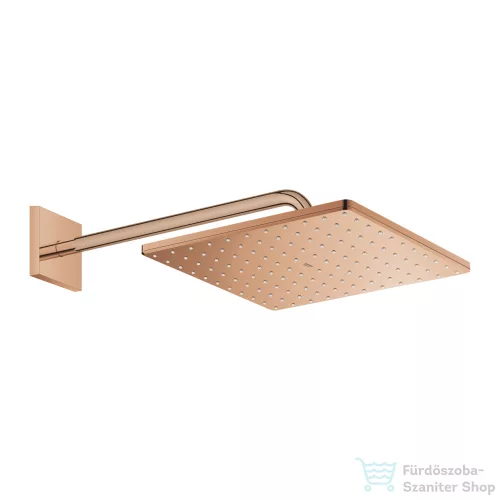 Grohe Rainshower Mono 310 Cube 31x31 cm-es fejzuhany 42,2 cm-es zuhanykarral,Warm Sunset 26564DA0
