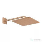 Grohe Rainshower Mono 310 Cube 31x31 cm-es fejzuhany 42,2 cm-es zuhanykarral,Brushed Warm Sunset 26564DL0
