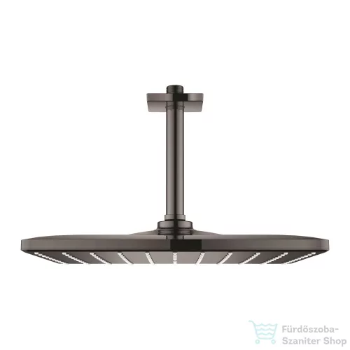 Grohe Rainshower Mono 310 Cube 31x31 cm-es mennyezeti fejzuhany 14 cm-es zuhanykarral,Hard Graphite 26566A00