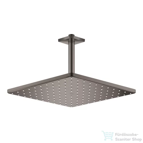 Grohe Rainshower Mono 310 Cube 31x31 cm-es mennyezeti fejzuhany 14 cm-es zuhanykarral,Hard Graphite 26566A00