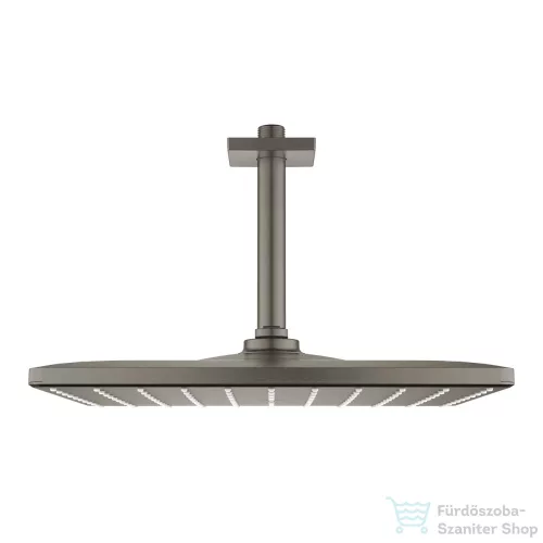 Grohe Rainshower Mono 310 Cube 31x31 cm-es mennyezeti fejzuhany 14 cm-es zuhanykarral,Brushed Hard Graphite 26566AL0