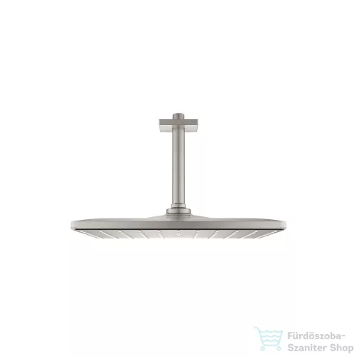 Grohe Rainshower Mono 310 Cube 31x31 cm-es mennyezeti fejzuhany 14 cm-es zuhanykarral,Supersteel 26566DC0
