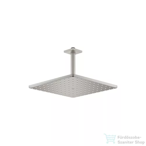 Grohe Rainshower Mono 310 Cube 31x31 cm-es mennyezeti fejzuhany 14 cm-es zuhanykarral,Supersteel 26566DC0