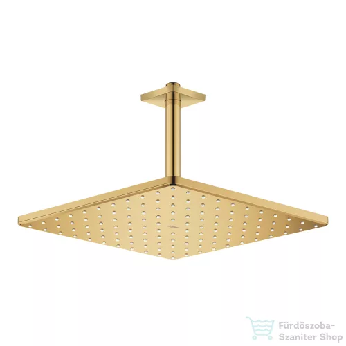 Grohe Rainshower Mono 310 Cube 31x31 cm-es mennyezeti fejzuhany 14 cm-es zuhanykarral,Cool Sunrise 26566GL0