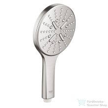  Grohe Rainshower SmartActive 130 3 funkciós kézizuhany,Supersteel 26574DC0