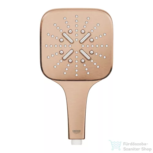 Grohe Rainshower SmartActive 130 Cube 3 funkciós kézizuhany,Brushed Warm Sunset 26582DL0