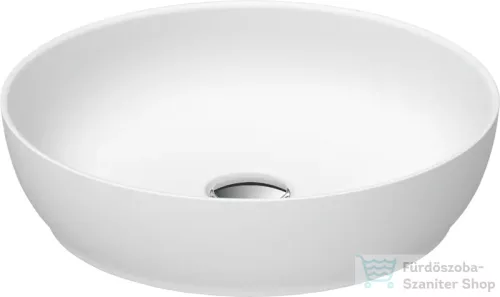 Duravit SIVIDA DuroCast Plus 40 cm-es pultra ültethető mosdó csaplyuk nélkül, matt fehér 2660003200