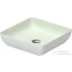 Duravit SIVIDA DuroCast Plus 40x40 cm-es pultra ültethető mosdó csaplyuk nélkül, matt halványzöld/matt fehér 266001FG00