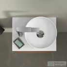 Duravit SIVIDA DuroCast Plus 30 cm-es pultra ültethető mosdó csaplyuk nélkül, matt fehér 2660023200