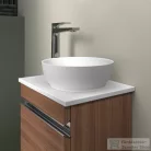 Duravit SIVIDA DuroCast Plus 30 cm-es pultra ültethető mosdó csaplyuk nélkül, matt fehér 2660023200