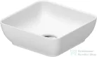 Duravit SIVIDA DuroCast Plus 30x30 cm-es pultra ültethető mosdó csaplyuk nélkül, matt fehér 2660033200