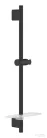 Grohe RAINSHOWER SmartActive 60 cm-es zuhanyrúd polccal, matt fekete 266022430