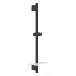   Grohe RAINSHOWER SmartActive 60 cm-es zuhanyrúd polccal, matt fekete 266022430