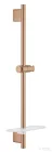 Grohe RAINSHOWER SmartActive 60 cm-es zuhanyrúd polccal, Brushed Warm Sunset 26602DL0