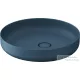 Duravit VITRIUM DuroCast UltraResist 46 cm-es pultra ültethető mosdó csaplyuk nélkül, matt bizánci kék 266146HB79