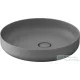 Duravit VITRIUM DuroCast UltraResist 46 cm-es pultra ültethető mosdó csaplyuk nélkül, matt világosszürke 266146HD79