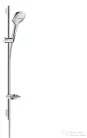 Hansgrohe Raindance Select 120 / Unica'S Puro zuhanyszett 0,90 m, fehér króm 26621400
