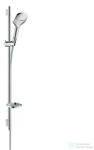 Hansgrohe Raindance Select 120 / Unica'S Puro zuhanyszett 0,90 m, fehér króm 26621400