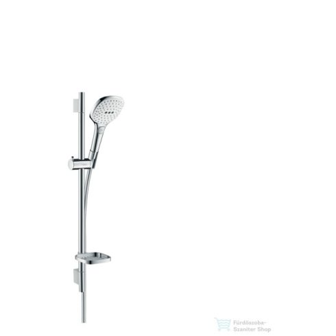 Hansgrohe Raindance Select 120 EcoSmart / Unica'S Puro zuhanyszett 0,65 m, fehér króm 26622400