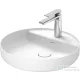 Duravit VITRIUM DuroCast UltraResist 46 cm-es pultra ültethető mosdó 1 csaplyukkal, matt fehér 2662463271