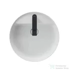 Duravit VITRIUM DuroCast UltraResist 46 cm-es pultra ültethető mosdó 1 csaplyukkal, matt fehér 2662463271