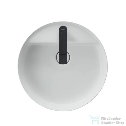 Duravit VITRIUM DuroCast UltraResist 46 cm-es pultra ültethető mosdó 1 csaplyukkal, matt fehér 2662463271