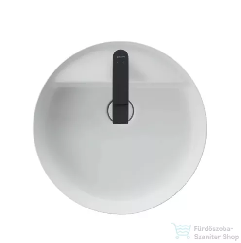 Duravit VITRIUM DuroCast UltraResist 46 cm-es pultra ültethető mosdó 1 csaplyukkal, matt fehér 2662463271