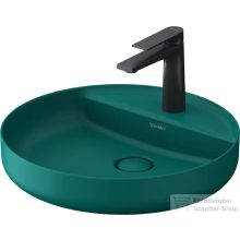   Duravit VITRIUM DuroCast UltraResist 46 cm-es pultra ültethető mosdó 1 csaplyukkal, matt olajkék 266246HA71