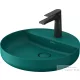 Duravit VITRIUM DuroCast UltraResist 46 cm-es pultra ültethető mosdó 1 csaplyukkal, matt olajkék 266246HA71