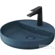 Duravit VITRIUM DuroCast UltraResist 46 cm-es pultra ültethető mosdó 1 csaplyukkal, matt bizánci kék 266246HB71