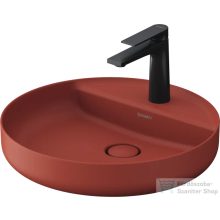   Duravit VITRIUM DuroCast UltraResist 46 cm-es pultra ültethető mosdó 1 csaplyukkal, matt fahéj 266246HC71