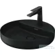 Duravit VITRIUM DuroCast UltraResist 46 cm-es pultra ültethető mosdó 1 csaplyukkal, matt sötétszürke 266246HE71