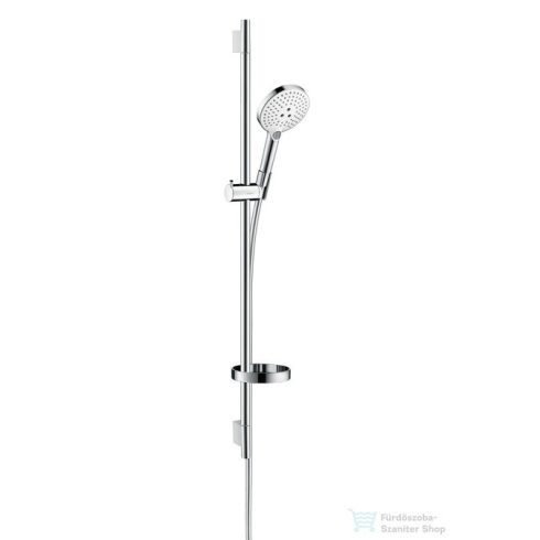 Hansgrohe HG Raindance Select S 120/Unica'S Puro zuhanyszett 0,90 m, fehér króm 26631400