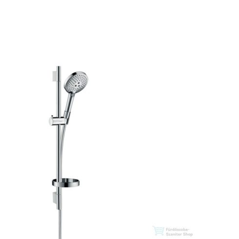 Hansgrohe HG Raindance Select S 120 EcoSmart 9 liter/perc/Unica'S Puro zuhanyszett 0,65 m, króm 26632000