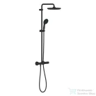 Grohe QuickFix VITALIO START SYSTEM 250 termosztátos zuhanyrendszer, matt fekete 266772431