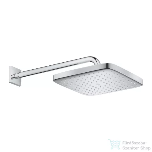 Grohe TEMPESTA 250 Cube fejzuhany 38 cm-es zuhanykarral,Króm 26687000