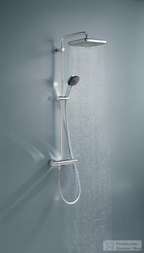 Grohe QuickFix VITALIO Comfort 250 termosztátos zuhanyrendszer,króm 26696001