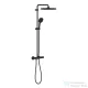 Grohe QuickFix VITALIO Comfort 250 termosztátos zuhanyrendszer,matt fekete 266962431