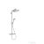 Hansgrohe HG Croma 280 1jet Showerpipe EcoSmart 9 l/perc 26794000