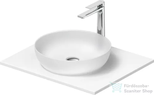Duravit SIVIDA mosdó+62 cm-es pult kombináció Sivida bútorhoz, matt szatén fehér 2680003200
